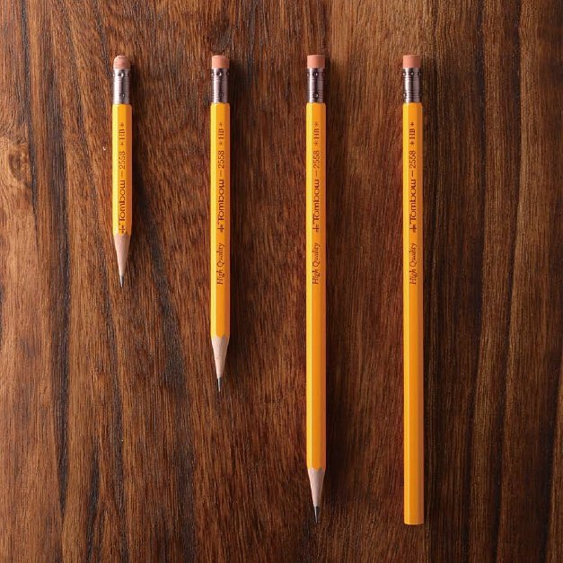 ゴム付鉛筆2558 | 株式会社トンボ鉛筆